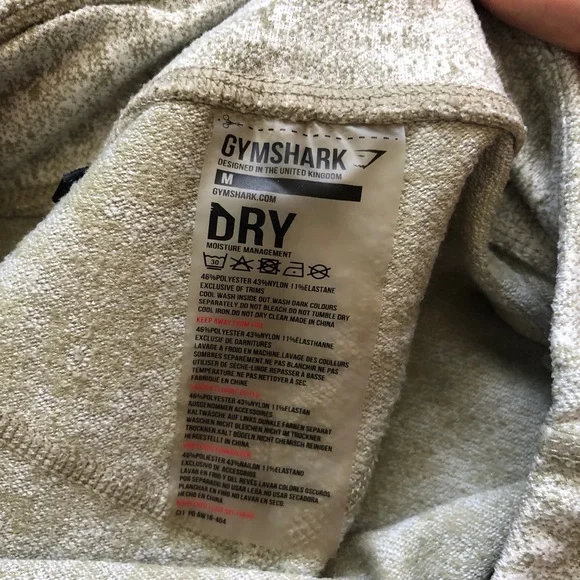 Gymshark Fleur Texture Khaki Marl Leggings - Picture 5 of 14